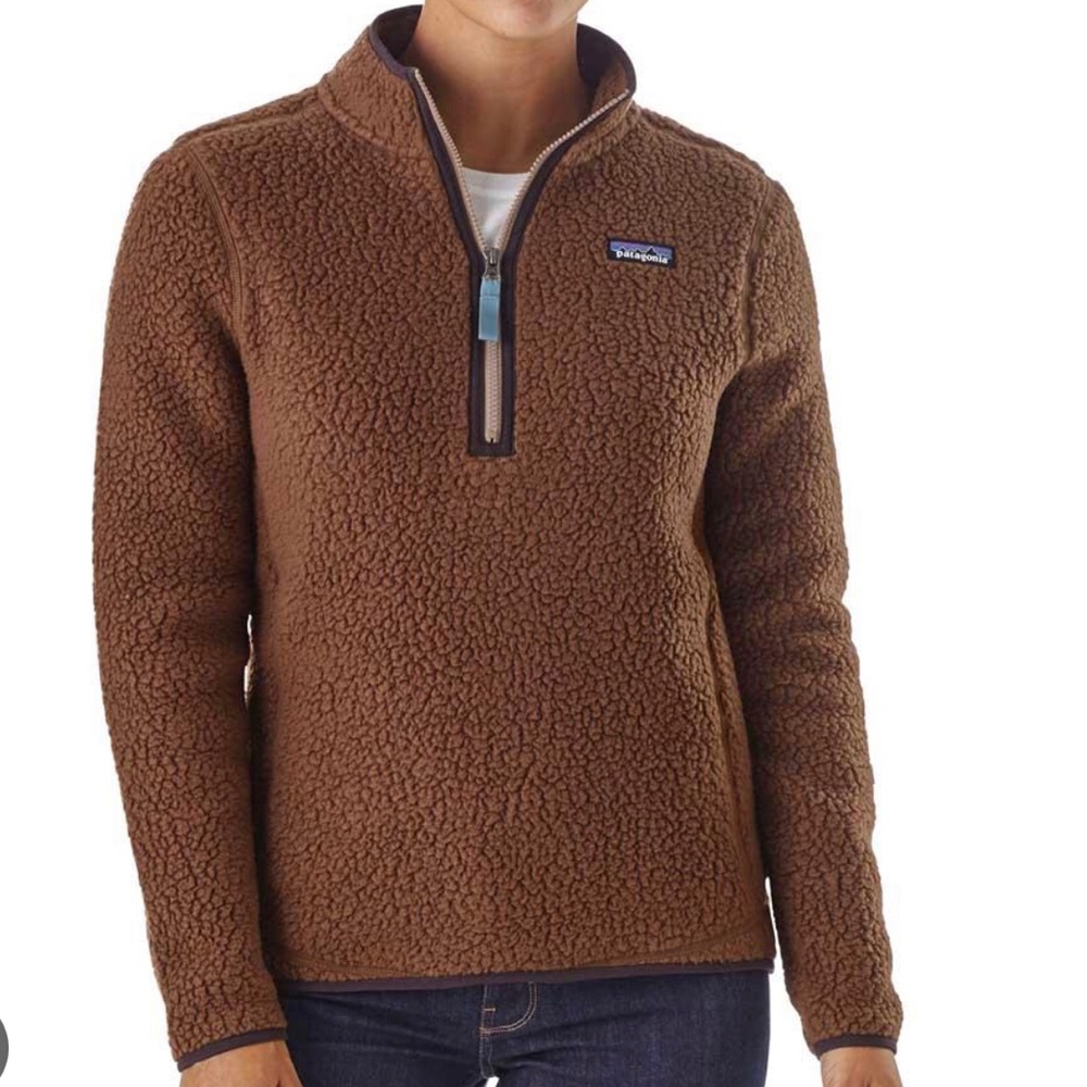 Patagonia Retro Pile 1/4 Zip Fleece Size Small